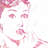 Glamor Audrey Hepburn Retro Canvas | Women's Bedroom Decor