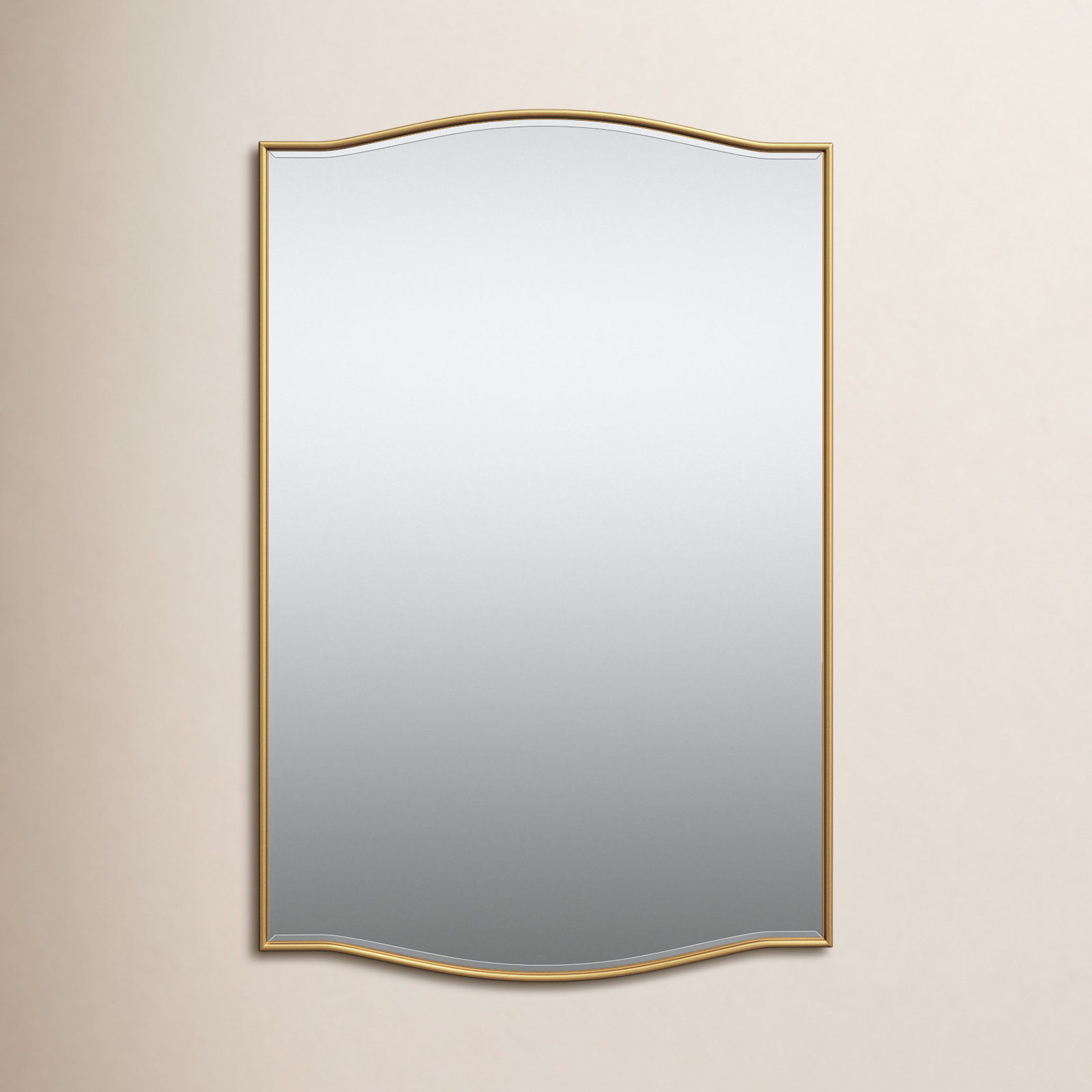 Meagan Accent Mirror, 30" x 20", Gold