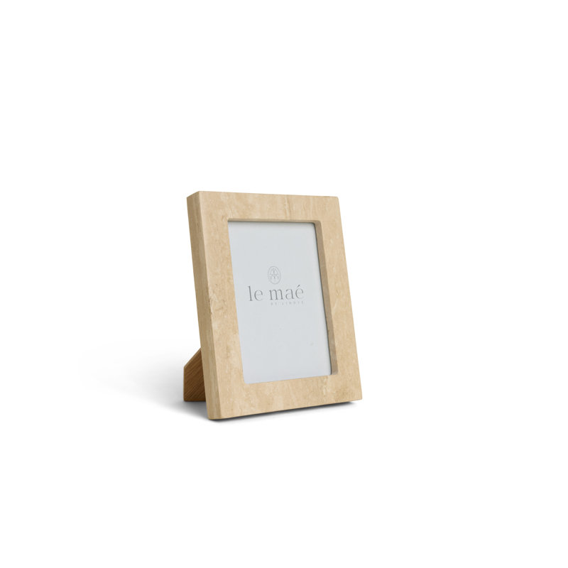 Travertine Stone Frame 5x7, 5" W x 7" H