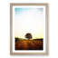 Lone Tree at Dusk Abstract Art - Picture Frame Graphic Art Print-55761236-55761241