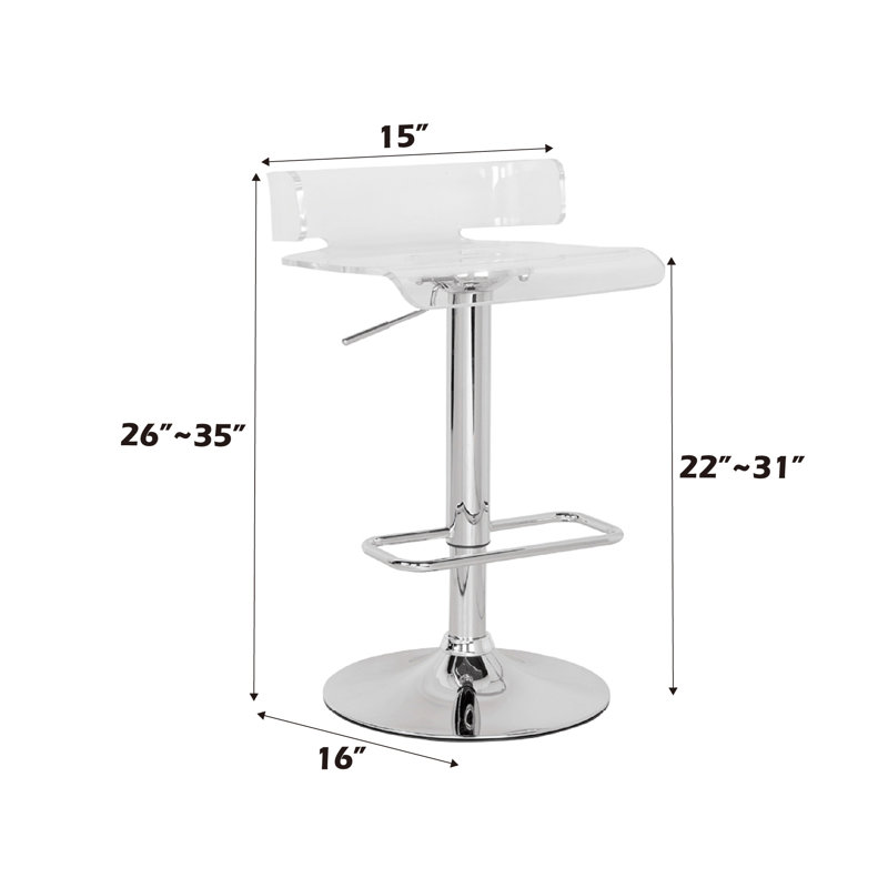 Tabouret réglable avec pivot