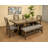 Sabetha Polyester Blend Upholstered Bench-2054702752