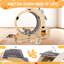 Cat Treadmill Wheel For Indoor Happiness - Creates A Joyful Exercise Experience Exerciser Enjoyment Smooth Rotation & Wide Base