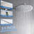 10-inch Wall-mounted High-pressure Rain Shower Head Set With 5-function Handheld Shower For Bathroom-112457215