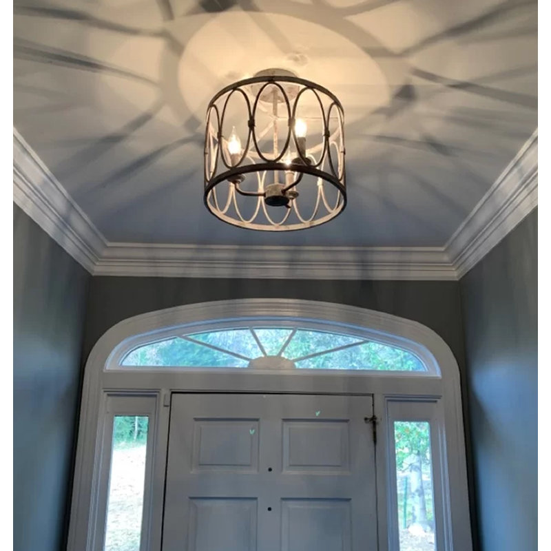 Patrice 3 - Light Semi Flush Mount