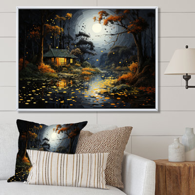 " Lake Lakeside Whispers Pointillism "