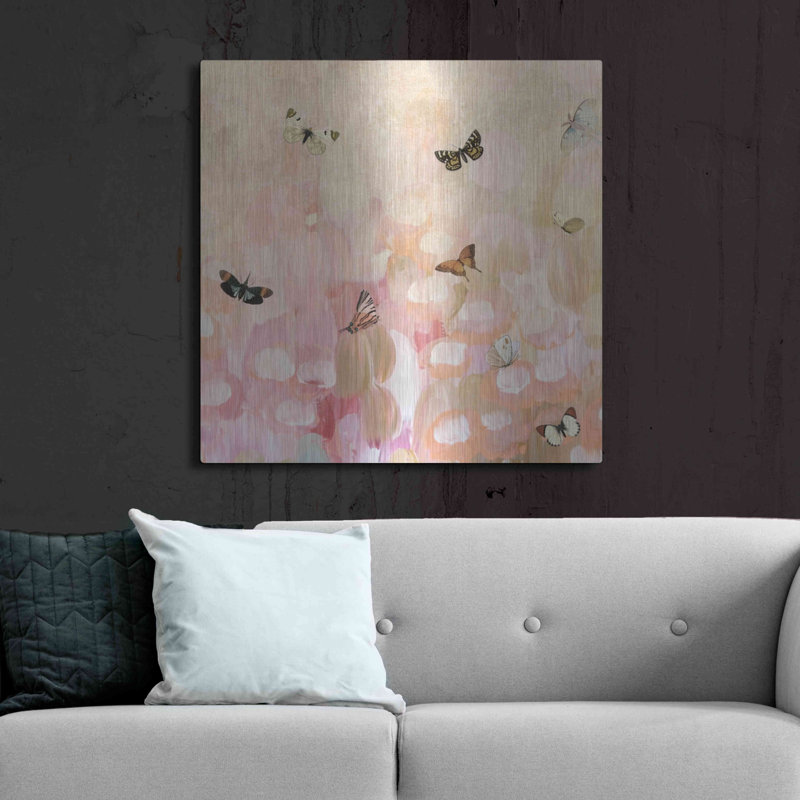 "Butterfly By 8" par Karen Smith sur, H 36 po x l 36 po