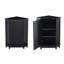 Armoire de salle de bain d'angle avec tablette réglable-1831141297