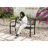 Barty Steel Outdoor Bench