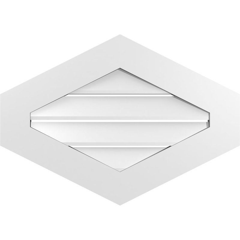 Pente verticale verticale en uréthane 6 pi, 20" H x 28" W x 1" D