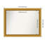 Townhouse Gold Non-Beveled Bathroom Wall Mirror-1016737297