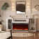 70" TV Stand for TVs up to 80" with Fireplace Included