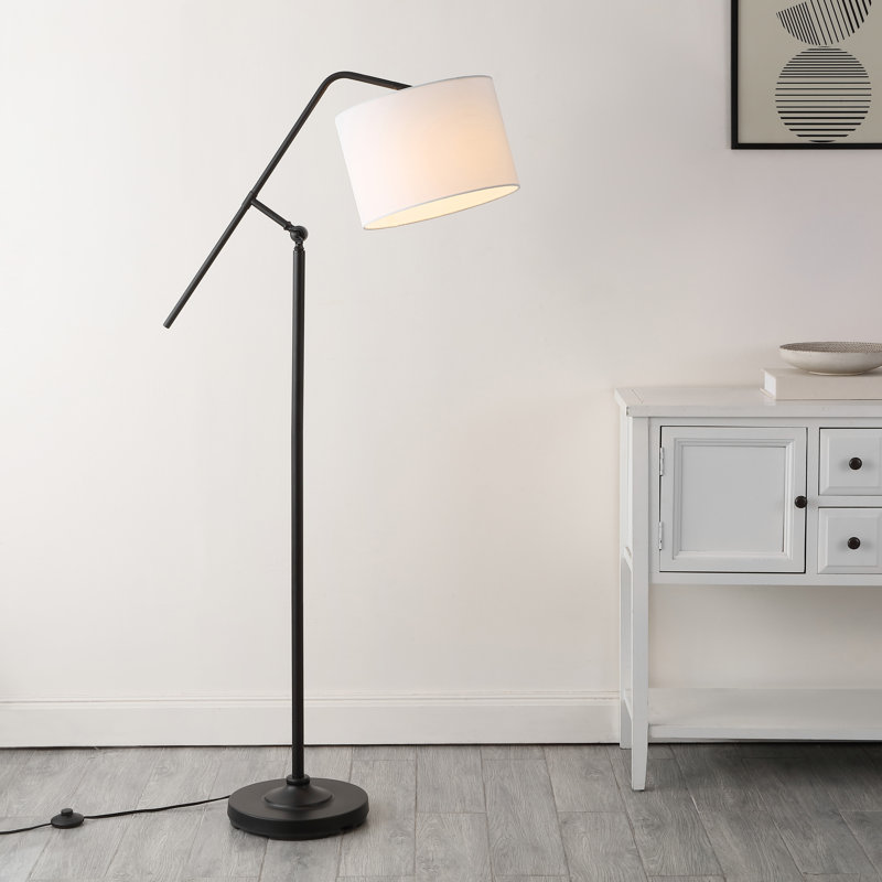 63" Swing Arm Floor Lamp