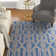 Equelle Handmade Rug Blue And Ivory