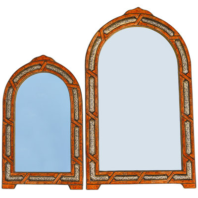 Flat Bone Wall Mirror