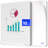 Scribbledo Small Grid Dry Erase Sheets 9”x12”
