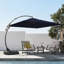 Parasol rectangulaire en porte-à-faux 11 pi x 9 pi Naysha-106066136