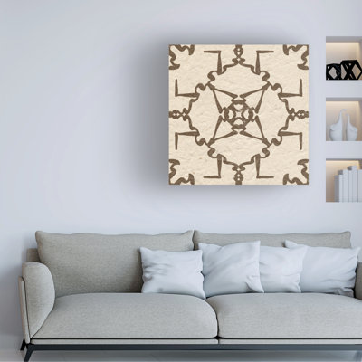 " Motif On Cream III "