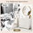 36" Bathroom Vanity With Solid Pine Frame And Ceramic Sink-608865520-608865521