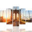 Brooklyn Bridge New York - 5 Piece Wrapped Canvas Print-1805549235