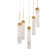 Minx Cluster LED Lights Round Pendant