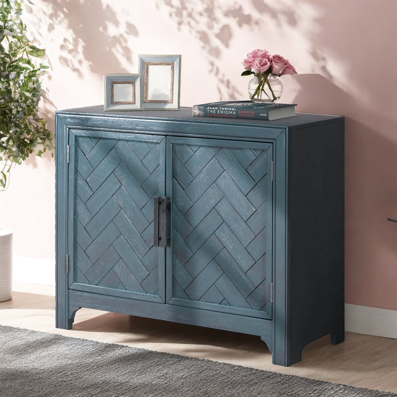 Hepler Sideboard, Antique Blue