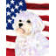 2 côtés en polyester de 2 côtés american drapeau de jardin-1288238448