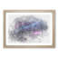 Walking Away in Abstract - Picture Frame Graphic Art Print-55760969-55760967