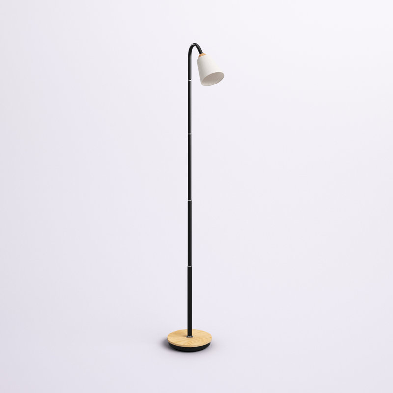 Lampe sur pied arquée 58 po Evgeniya