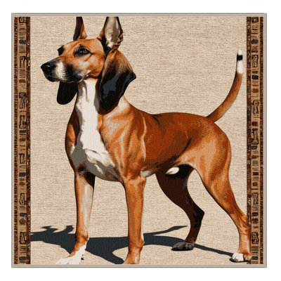  Tapis lavable pour chien Pharaoh Hound
