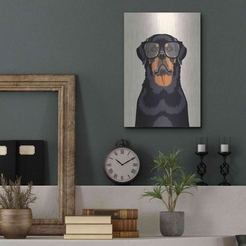 " Rottie Tan " by Debbie Gray, 16" H x 12" W