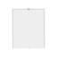 Kaplar 33" Wide  X  23" Deep Folding Table With Four Shelves, Floating Table, Retractable Table, Floating Desk, Ironing Table White