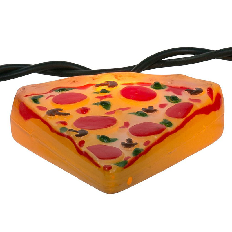 Pizza 10 Light String Lights