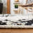 Amajah Hand Woven Wool/Cotton Abstract Rug in Black/Ivory-831642996