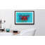 Streetart Colourful Friend - Single Picture Frame Print-1038153850