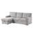 Kadjah Upholstered 88.9'' Sleeper Sofa
