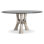Dalton Round Glass Dining Table