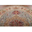 Tapis à motif géométrique rond 8x8