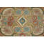 Tapis de conception traditionnelle exquise 7 x 9 avec motif de médaillon complexe