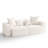Boneless 2-Piece Upholstered Corduroy Modular Sectional Sofa – Fully Compressed, No Assembly Required-101043294