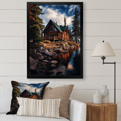 Belayneh Canada Lakehouse Retreat I sur toile