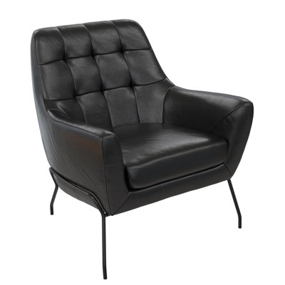 Marley Faux Leather Lounge Chair
