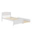 Lit plateforme simple avec lit gigogne escamotable-1803015759