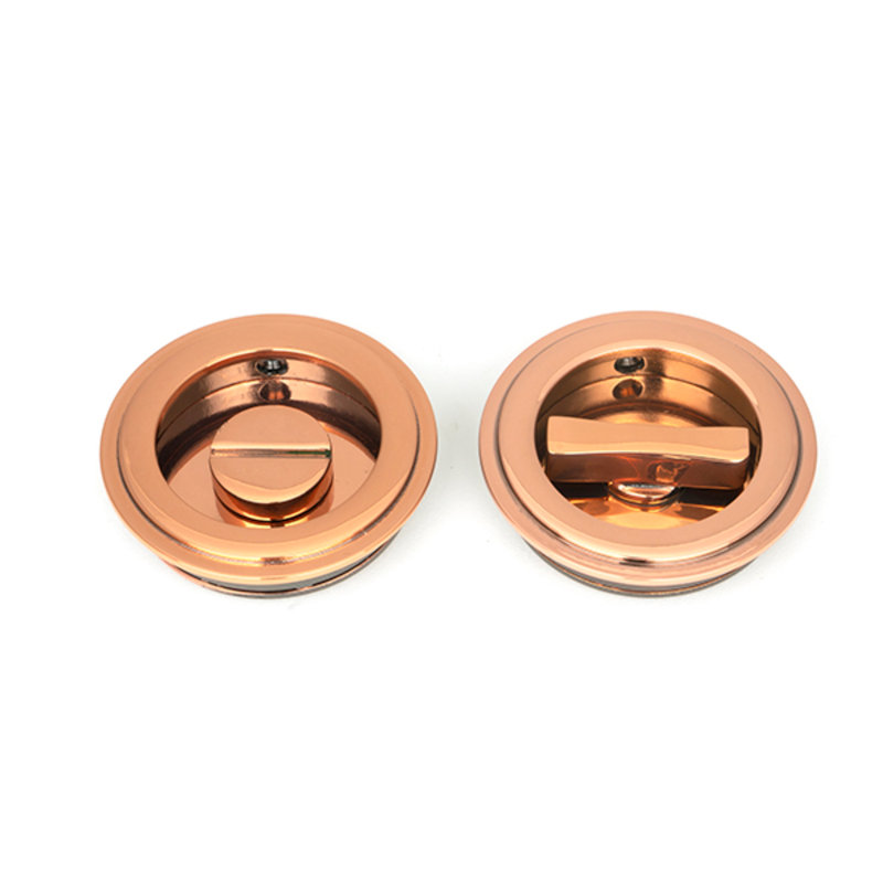 Door Accessory, 6cm H x 6cm W x 1.3cm D, Polished Bronze