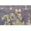 Tapis mauve et doré de haute qualité noué à la main