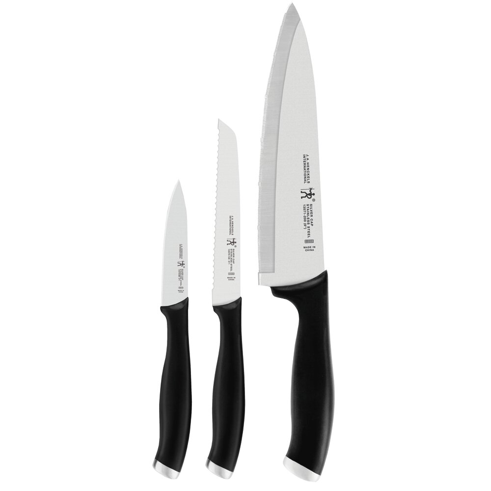 HENCKELS Silvercap 3-Piece Starter Knife Set & Reviews | Wayfair