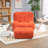 Plush Memory Foam Bean Bag Chair with Ottoman | Ergonomic Lazy Sofa for Adults | Super Soft Modern Design for Living Room/Bedroom/Apartment-332940100