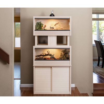 Cannock Medium Reptile Terrarium with Cabinet Stand