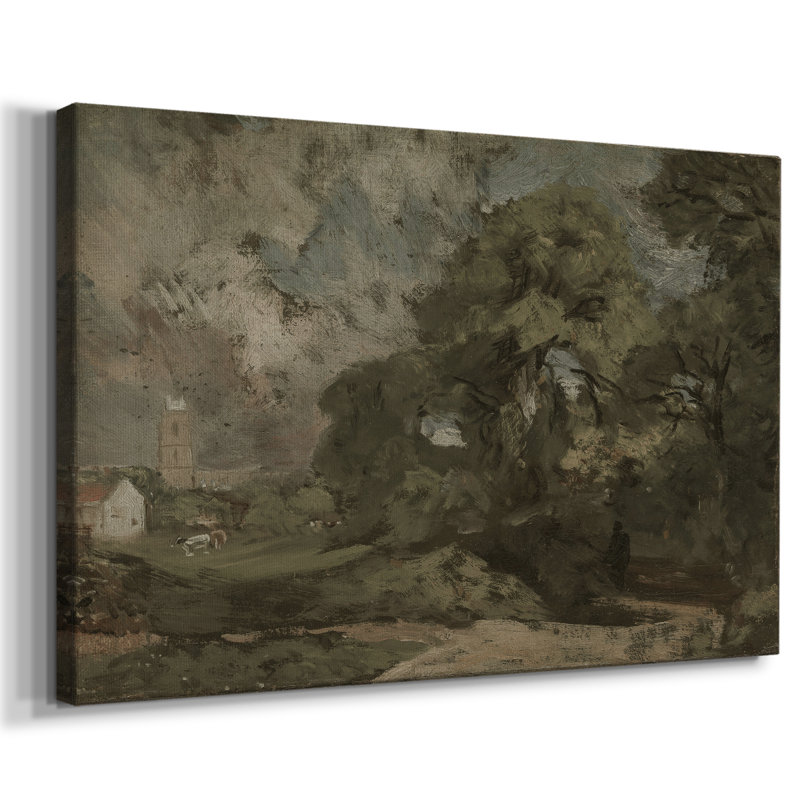 Paysages rétro-DCCVII -Galerie enveloppée Cavas, 8 x 12