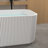 59"Rectangle Linear Acrylic Freestanding Bathtub Stand Alone Soaker Tub, Glossy White Acrylic, POP-UP Chrome Drain, Cupc Certified,